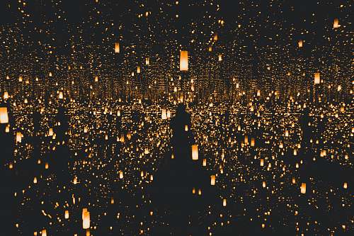 computer backgrounds lighted lantern lot backgrounds